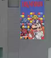 Free download Dr. Mario [NES-VU-USA] (Nintendo NES) - Cart Scans free photo or picture to be edited with GIMP online image editor